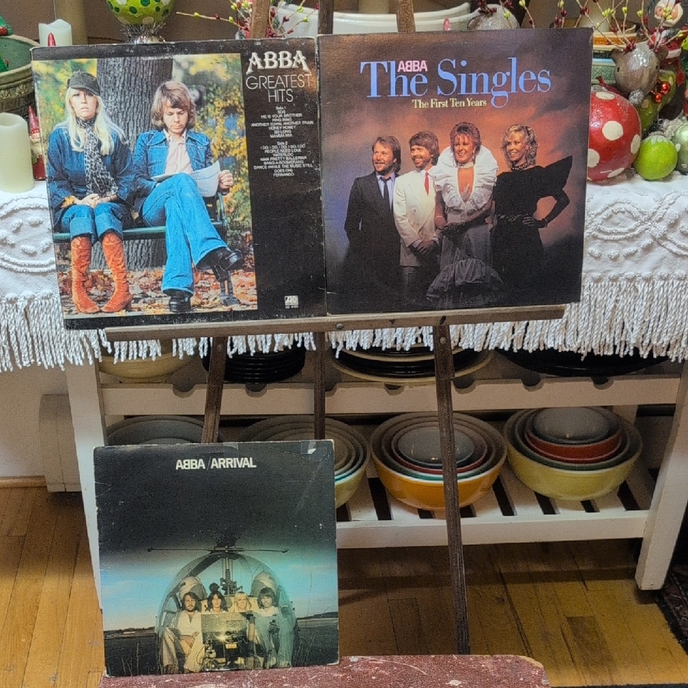💥SOLD💥❣️RESERVED❣️ABBA Vintage Vinyl Record's